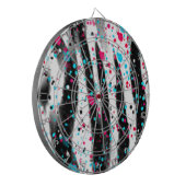 Zebra Dartbord (Voorkant Links)