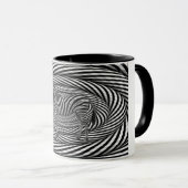 Zebra Dazzle Mok (Voorkant rechts)