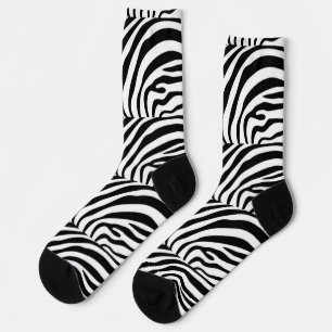Zebra decoratie  sokken