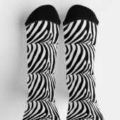 Zebra decoratie sokken (Top)