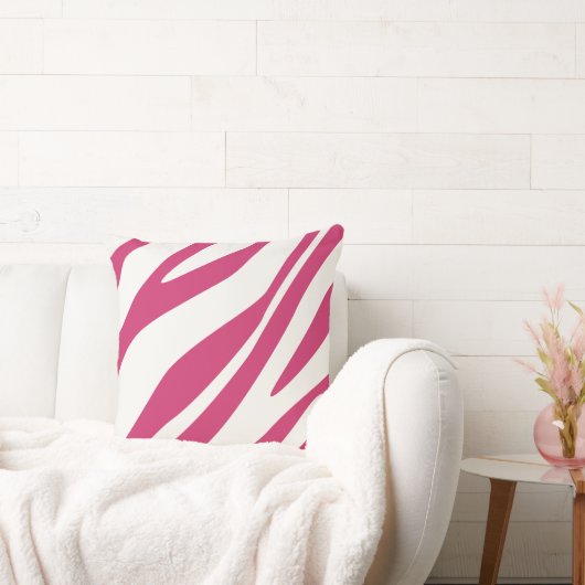 Zebra Design Kies elke aangepaste kleur kussen (Bank)