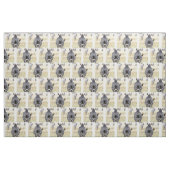 Zebra die naar je kijkt stof (Fat Quarter)