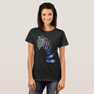 Zebra Dier Strepen Veren, T-shirt