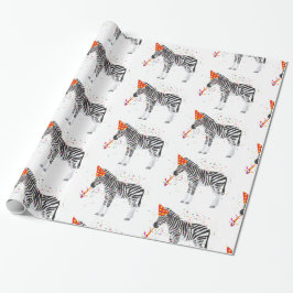 Zebra - Dieren met een partij Cadeaupapier