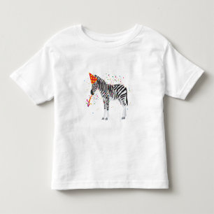 Zebra - Dieren met een partij Kinder Shirts