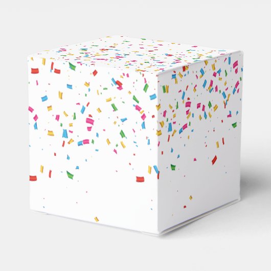 Zebra - Dieren op de geboorte Bedankdoosjes (Achterkant)