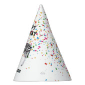 Zebra - Dieren op de geboorte Feesthoedjes (Rechts)