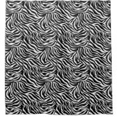 Zebra Dierenafdrukken Douchegordijn (Voorkant)