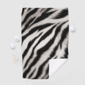 Zebra Dierenafdrukken Golfhanddoek (Insitu)