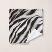 Zebra Dierenbont Bad Handdoek (Wasdoekje)