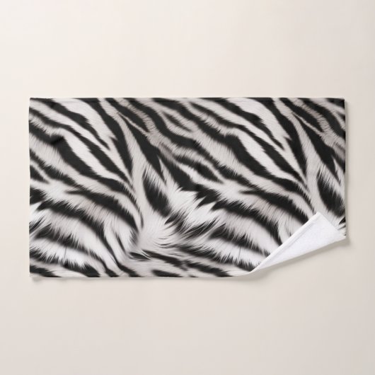 Zebra Dierenbont Bad Handdoek (Handdoek)