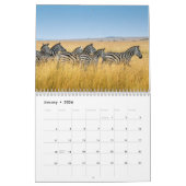 Zebra dierenkalender kalender (Jan 2026)