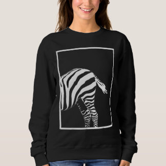 Zebra Dierenprint voor Zebra Graphic Zebra Print Trui