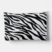 Zebra Dierenprint Zwart en Wit Safari Etui (Achterkant)