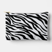 Zebra Dierenprint Zwart en Wit Safari Etui (Voorkant)