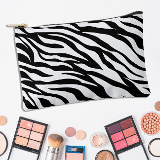 Zebra Dierenprint Zwart en Wit Safari Etui