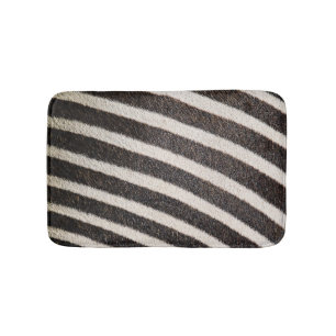 Zebra Dierenprint Zwart & Wit Badmat