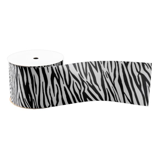 Zebra Dierenprintlint Grosgrain Lint (Spoel)