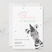 Zebra dierentuin kaart (Voorkant)