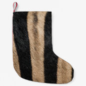 ZEBRA DIERLIJKE AFDRUKSTSTRIPE KLEINE KERSTSOK (Voorkant)