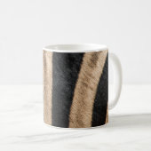 ZEBRA DIERLIJKE AFDRUKSTSTRIPE KOFFIEMOK (Voorkant rechts)