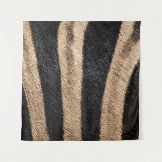 ZEBRA DIERLIJKE AFDRUKSTSTRIPE WANDKLEED (Voorkant)