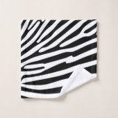 Zebra Dierprint Bad Handdoek (Wasdoekje)