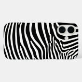 Zebra Dierprint Case-Mate iPhone Case (Achterkant (horizontaal))