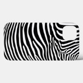 Zebra Dierprint Case-Mate iPhone Case (Achterkant (horizontaal))