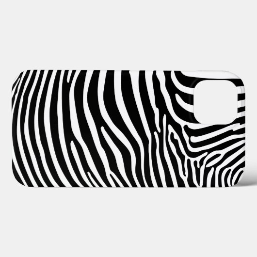 Zebra Dierprint Case-Mate iPhone Case (Achterkant (horizontaal))