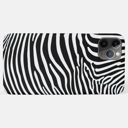 Zebra Dierprint Case-Mate iPhone Case (Achterkant (horizontaal))