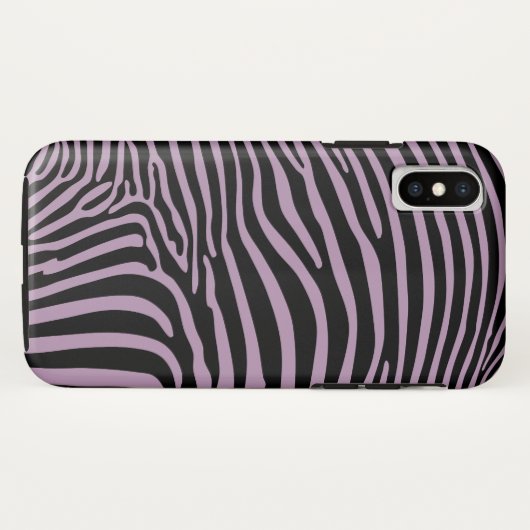 Zebra Dierprint Case-Mate iPhone Case (Achterkant (horizontaal))