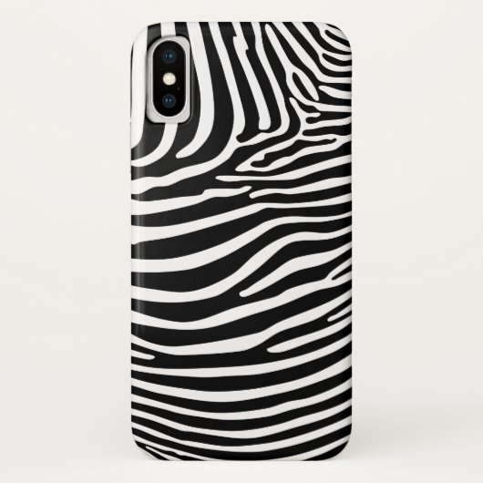 Zebra Dierprint Case-Mate iPhone Case (Achterkant)