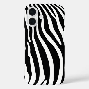 Zebra Dierprint iPhone 16 Hoesje