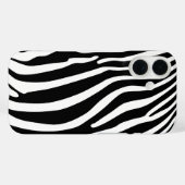 Zebra Dierprint Case-Mate iPhone Case (Achterkant (horizontaal))