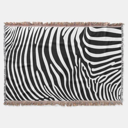 Zebra Dierprint Deken (Voorkant)