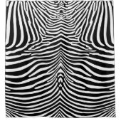 Zebra Dierprint Douchegordijn (Voorkant)