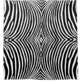 Zebra Dierprint Douchegordijn (Voorkant)