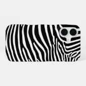 Zebra Dierprint iPhone 16 Hoesje (Achterkant horizontaal)