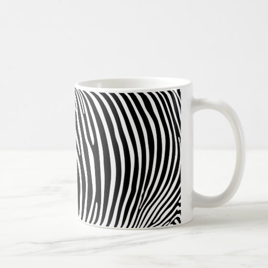 Zebra Dierprint Koffiemok (Rechts)