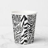 Zebra Dierprint Papieren Beker (Rechts)