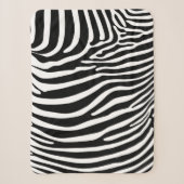 Zebra Dierprint Sherpa Deken (Voorkant)