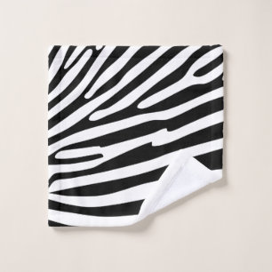 Zebra Dierprint Washandje
