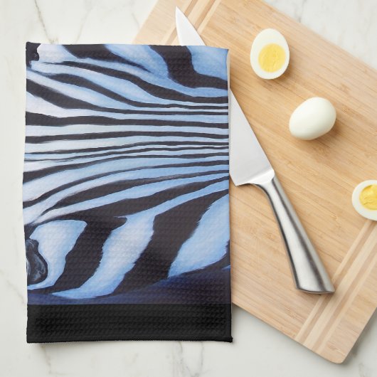 Zebra Dish Towel Theedoek (Quarter Fold)