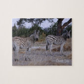 Zebra Double Take Photo Legpuzzel (Horizontaal)