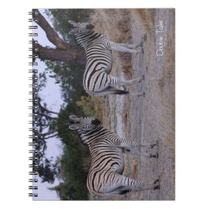 Zebra Double Take Photo Notitieboek