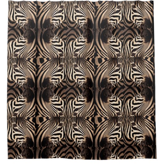 Zebra douchegordijn (Voorkant)