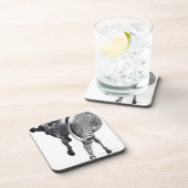 Zebra draaien drankjes onderzetter (Rechterzijde)