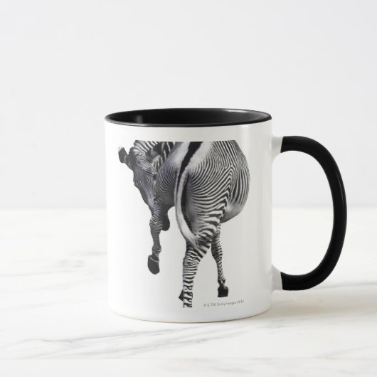 Zebra draaien mok (Rechts)