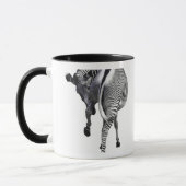 Zebra draaien mok (Links)